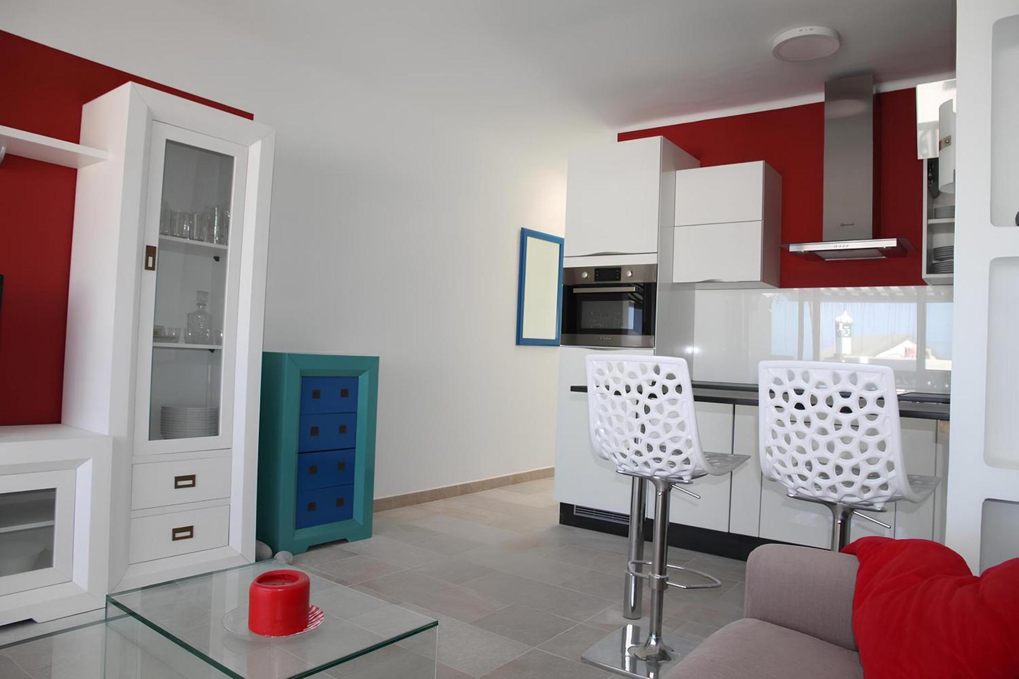 Bonito Apartamento Cerca La Playa San Bartolome Bagian luar foto