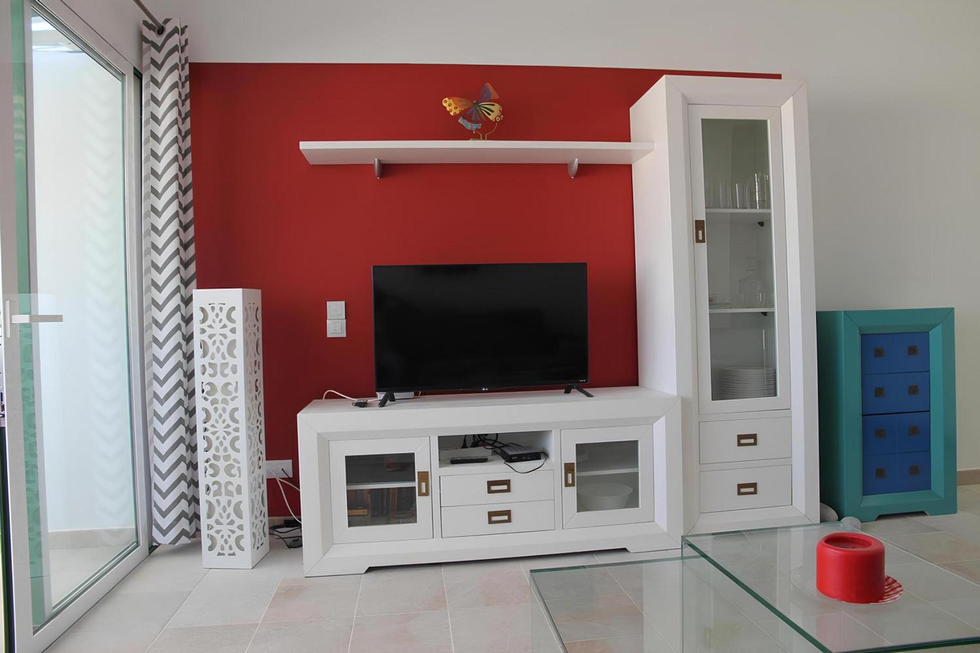 Bonito Apartamento Cerca La Playa San Bartolome Bagian luar foto